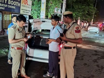 After checking 560 vehicles, challans were issued against 169 vehicles.