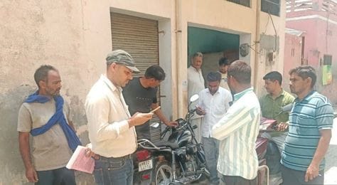 The team of Public Health Engineering Department surveyed 457 houses