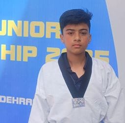 Three promising students of Fagu shine in National Junior Taekwondo