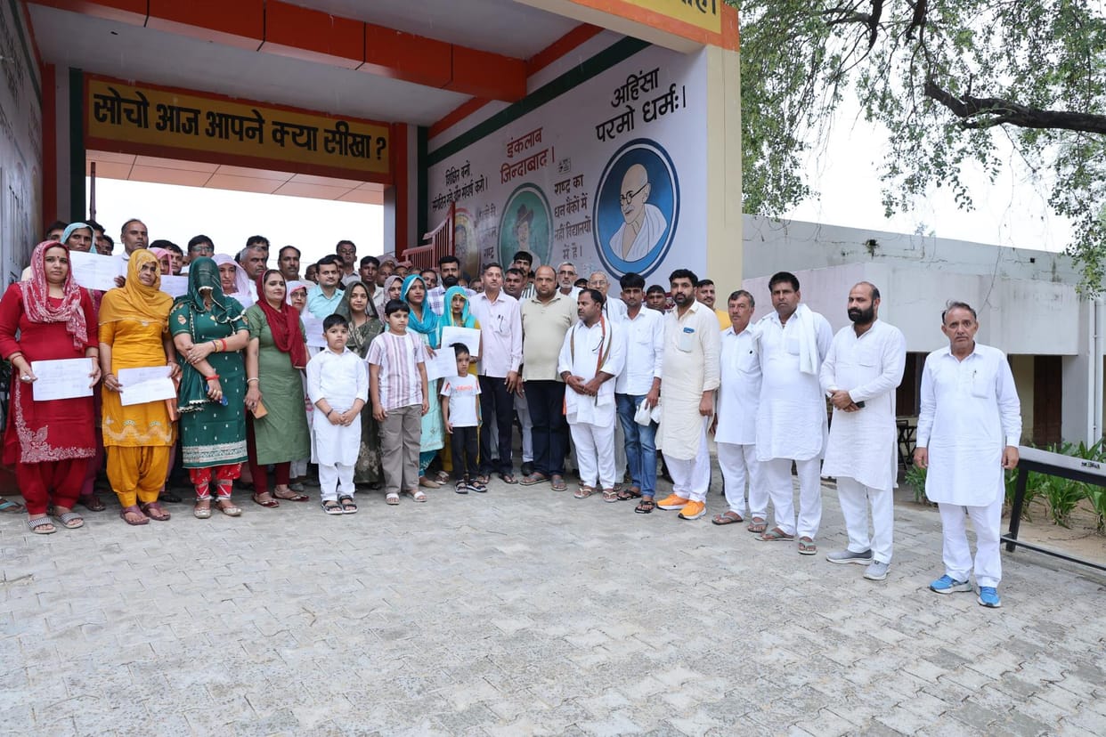 badhra panchayat elected without oppose