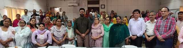 Deputy Commissioner heard the problems of single women meeting