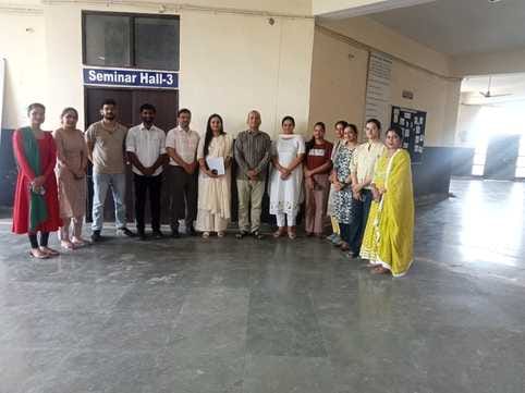Information on the use of statistical tools was given in the lecture