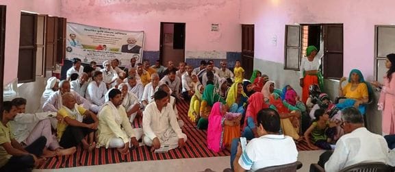 Interacted with farmers, gave information about agricultural activities