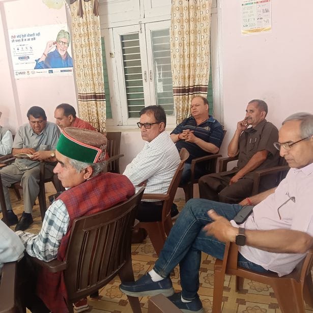 Pensioners expressed anger over non-payment of pending installments