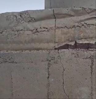 Cracks appeared on the Yamuna bridge, a team from Chandigarh arrived for investigation and took samples