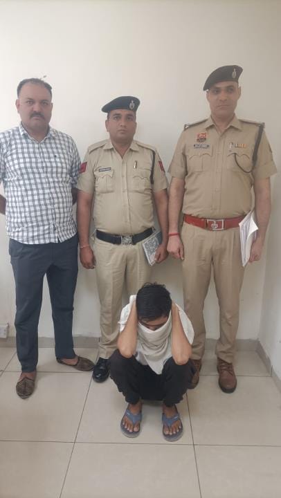 Driver arrested along with stolen tractor