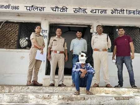 shivpuri-Neighbor was raping her for five months, when menstruation stopped he gave her medicine