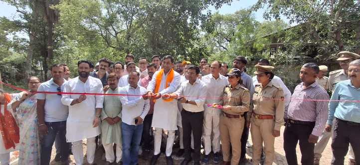 Beautification work of Sanjay forest started, State Minister inaugurated it