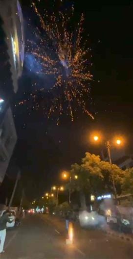 Late night fireworks on RCB's victory in IPL