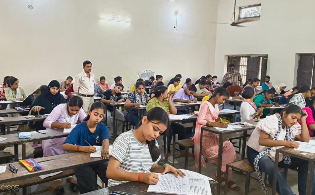 young man was caught giving exam in place of his brother he cheated in BA 4th semester paper