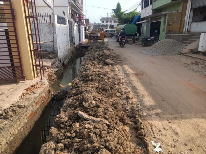 CC road and drain will be constructed from Bank Square to Nedula Bypass
