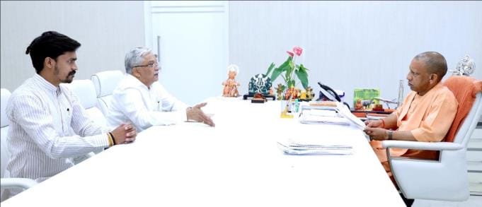 The chairman told the Chief Minister about the problems of Rupaidiha Nagar Panchayat