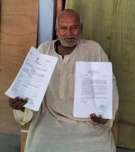 The loan was distributed to the deceased and a recovery notice was also sent