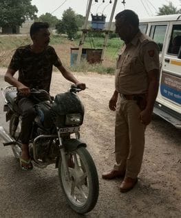 Public threats increased the anxiety... Police deployed on every road of Ritauli