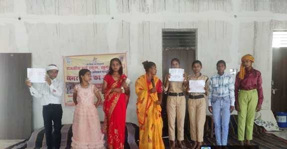 Child marriage, discrimination between son and daughter, the play was successfully staged