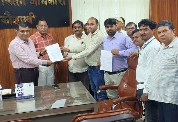 Health workers submitted a memorandum regarding their demands
