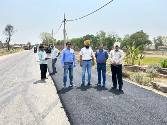 Road construction work of Phulokhari-Kankwal started in Punjab, people of Kalanwali area will get benefit