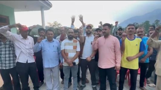 BJP Held protest