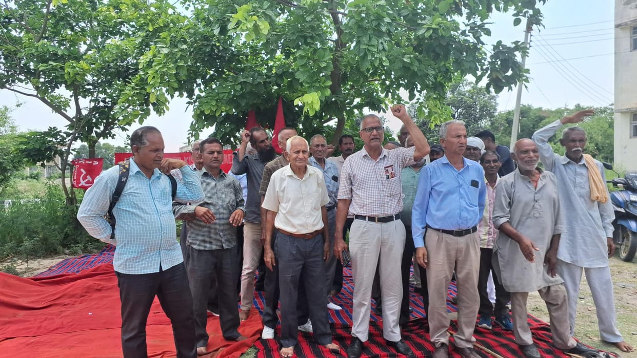 Farmers Protest in Kathua