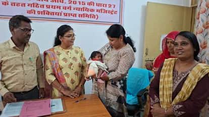 Chittorgarh News: Abandonment of a newborn for the first time in the cradle home of the Child Welfare Committe
