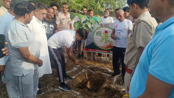 Along with planting the saplings, the responsibility of taking care of them will also have to be taken