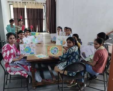 Poster making competition held on World Environment Day