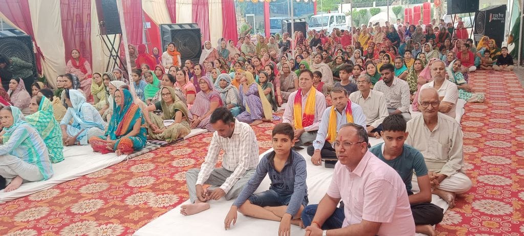 Tableau of Lord Vamana avatar taken out