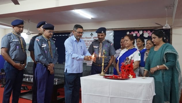 Scout Master and Guide Captain course started in JNV Paprola