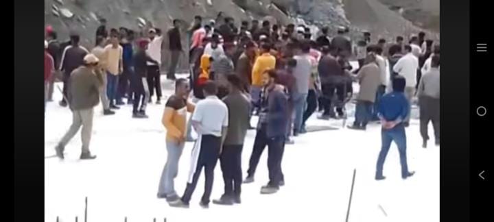 Protest in Kishtwar