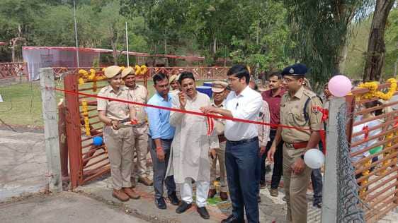 लव कुश वाटिका का उद्घाटन