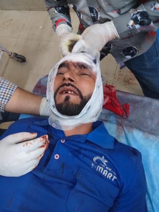 Accident, 10 Injured