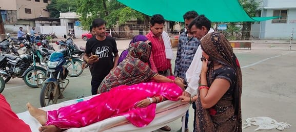 Sehore news: Pregnant woman did not get proper treatment in the hospital, woman died