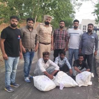 NCB arrested 3 interstate smugglers on Purani Kachehri Road