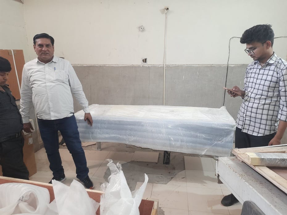 Second X-ray machine being installed in Civil Hospital, will provide relief