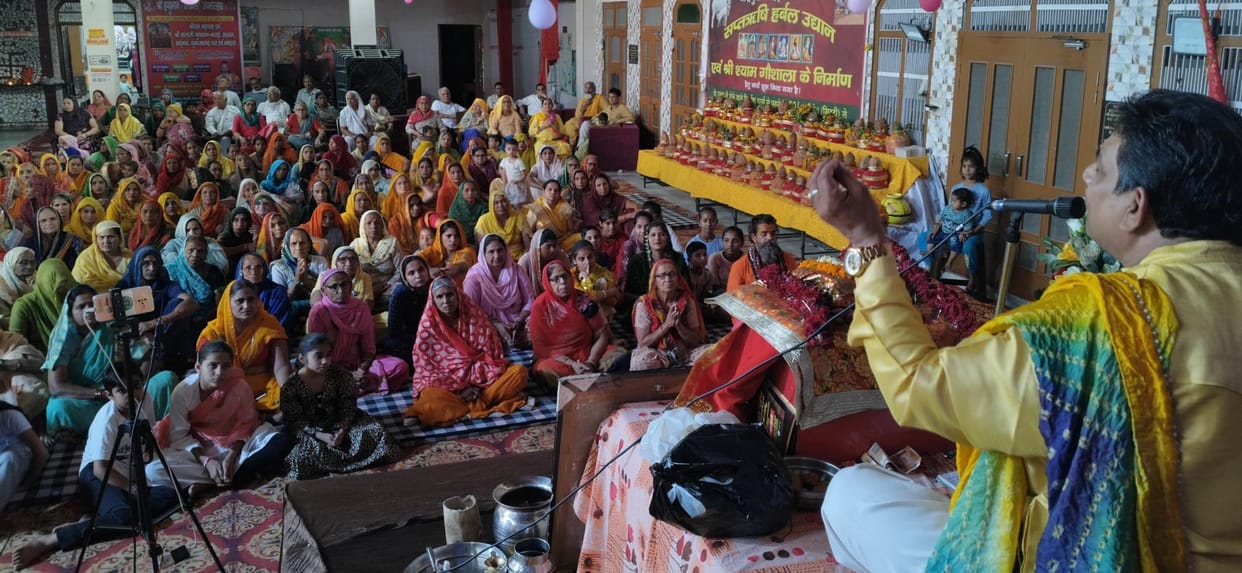 Bhagwat Katha inspires us to follow the path of religion, service and truth: Shripal
