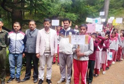 Message given for environmental protection in Chaupal