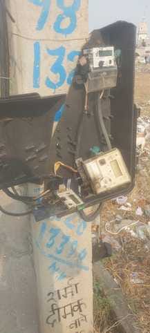 Most of the meters installed on poles four years ago are in bad condition