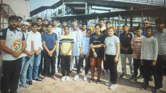 Team leaves for Ambala for Junior Wushu State Championship
