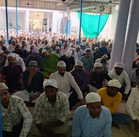 Prayed for peace in the country on Bakrid