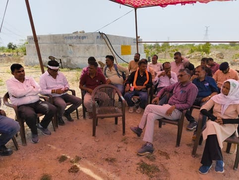 Ajmer News: Journalists Review Water Conservation and Grazing Land Development under Vande Ganga Campaign
