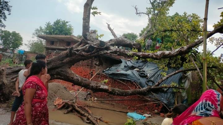 Relief from heavy rain, trouble due to waterlogging