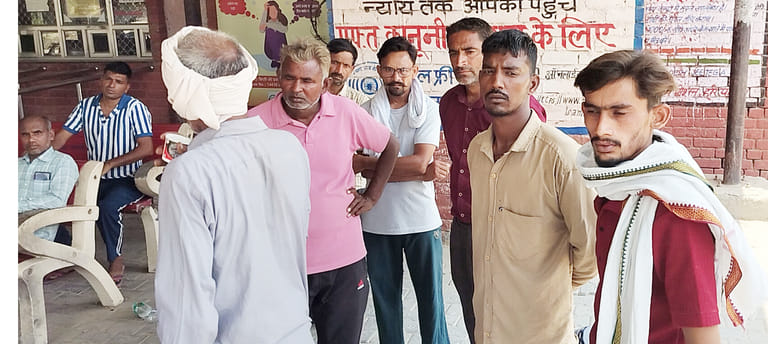 MNREGA worker died while working on the canal track