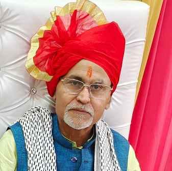 Sevayat Goswami in support of Bihariji Corridor and Temple Trust