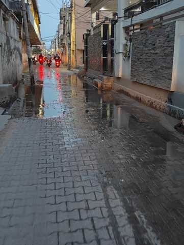 Underground drains will become a problem in monsoon due to lack of machines