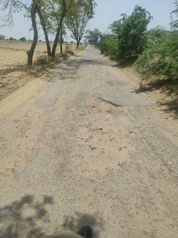 Roads in rural areas have become dilapidated, pedestrians and drivers are facing problems