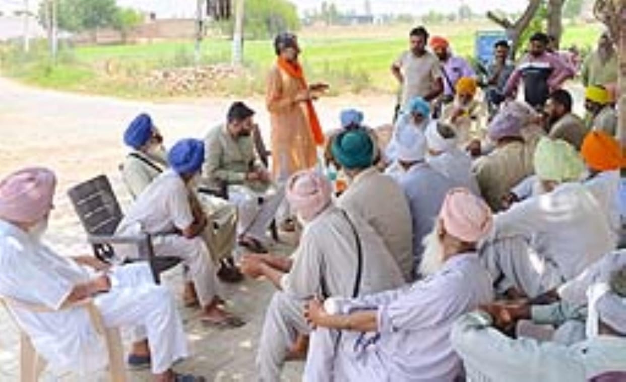 Villagers were invited for Kabir Jayanti celebrations