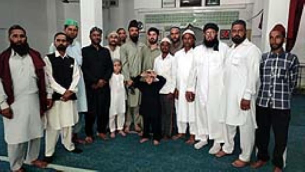 Eid Pray at Katra Jamia Masjid