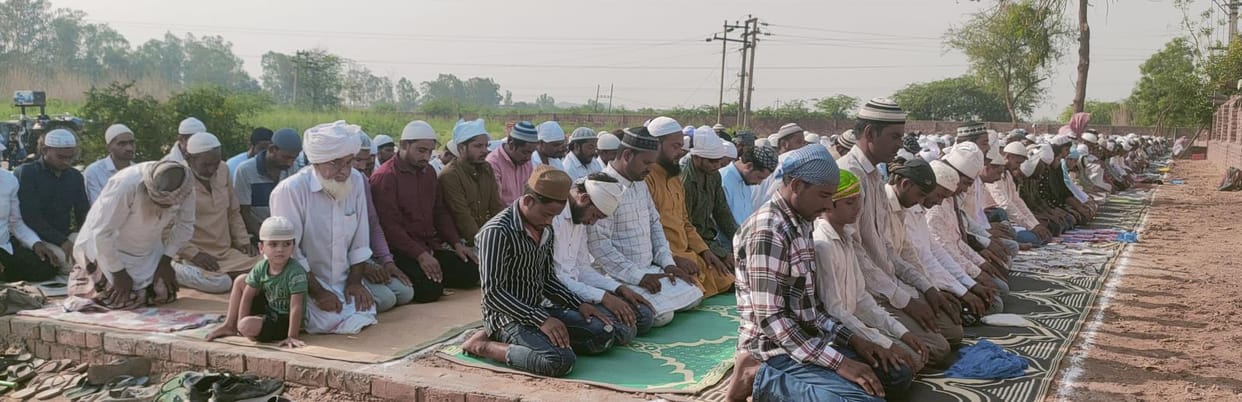 namaj performed of eid ul ajaha