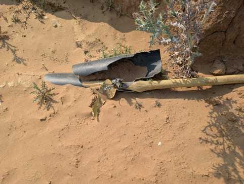 Ganga Expressway: Underground power line exposed due to soil collapse