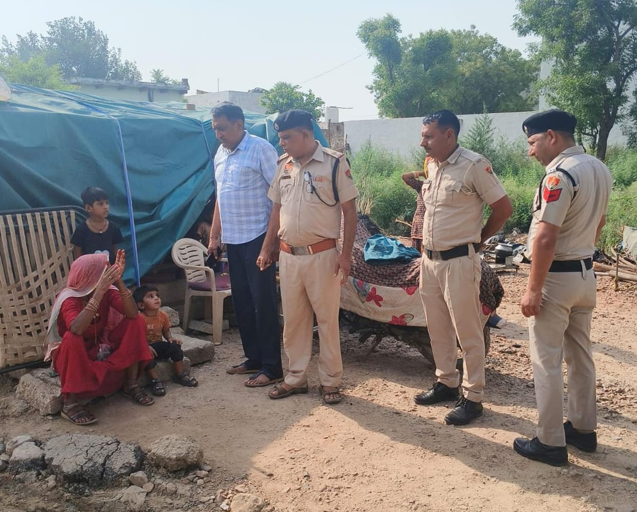 Police launched a search operation in search of drug smugglers